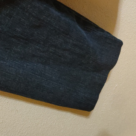 Embroidered Pockets Jean Jacket 1X - Picture 5 of 9